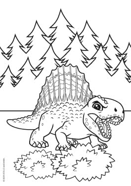 Jurassic World Explorers: Mein dicker Malblock