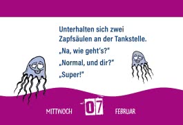 Kinder-Witze zum Ablachen! 2024: Mein Kalender für jeden Tag
