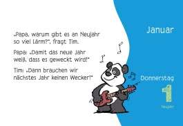 Kinder-Witze zum Ablachen! 2026: Mein Kalender für jeden Tag