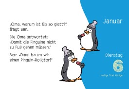 Kinder-Witze zum Ablachen! 2026: Mein Kalender für jeden Tag