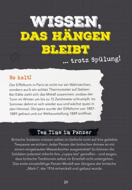 Innenansicht von „Klugscheißerwissen fürs Klo“