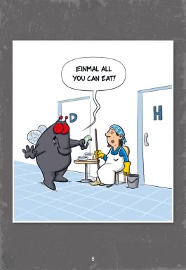 Innenansicht von „Klugscheißerwissen fürs Klo“