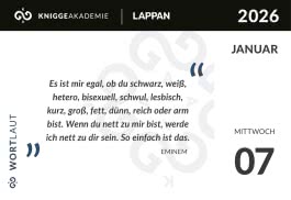 KNIGGE daily - Manieren aktivieren mit Clemens Graf von Hoyos