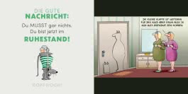 Uli Stein: Festtage!: Kopf hoch! Schwarzer Humor für den Ruhestand