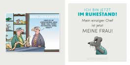 Uli Stein: Festtage!: Kopf hoch! Schwarzer Humor für den Ruhestand