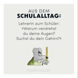 Innenansicht von „Kopf hoch! Schwarzer Humor für die Schule“