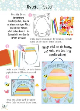 Bastelset für Kinder: Kreatives Bastelset: Ostern 