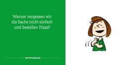 Peanuts Geschenkbuch: Lass die Seele baumeln mit Snoopy und den Peanuts