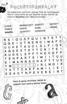 Lieblingsrätsel – Wörter und Wissen, ab 8 Jahren (Kreuzworträtsel, Buchstabensalat, Geheimcodes und vieles mehr)