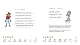 Innenansicht von „Literarischer Wochenkalender 2027“