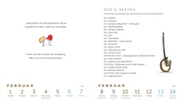 Innenansicht von „Literarischer Wochenkalender 2027“