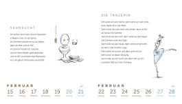 Innenansicht von „Literarischer Wochenkalender 2027“