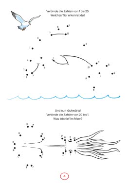 Innenansicht von „Malen mit Zahlen “