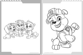 PAW Patrol Kindergartenheft: Malspaß mit den Fellfreunden