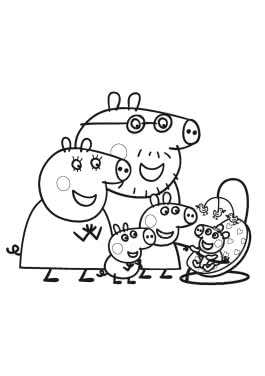 Peppa Wutz Ausmalbilder: Malspaß mit Peppa