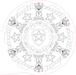 Innenansicht von „Mandala-Malspaß“