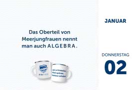 Männer, die aufs Wasser starren - Flachwitzkalender 2025
