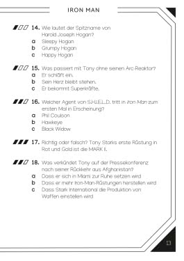 Marvel: Das ultimative MARVEL Quizbuch