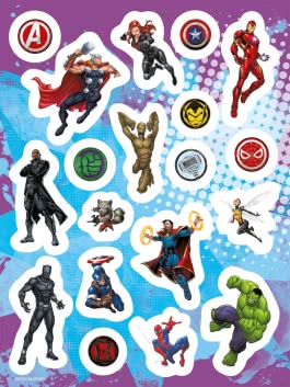 MARVEL: Stickerspaß