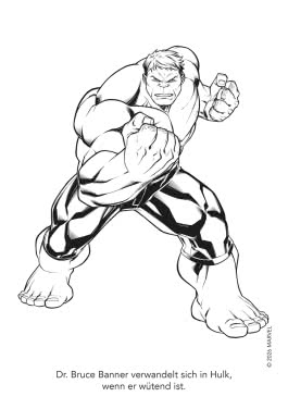 Innenansicht von „Marvel Avengers: Heldenstarker Malspaß“