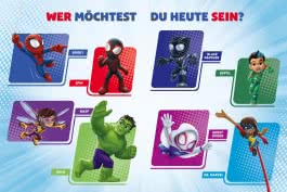 MARVEL Spidey und seine Super-Freunde: Welcher Superheld bist du? Quizbuch für deine Abenteuer-Welt