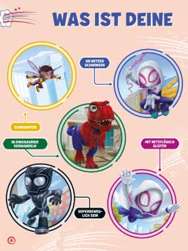 MARVEL Spidey und seine Super-Freunde: Welcher Superheld bist du? Quizbuch für deine Abenteuer-Welt