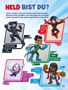 MARVEL Spidey und seine Super-Freunde: Welcher Superheld bist du? Quizbuch für deine Abenteuer-Welt