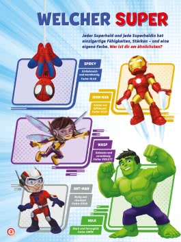 MARVEL Spidey und seine Super-Freunde: Welcher Superheld bist du? Quizbuch für deine Abenteuer-Welt