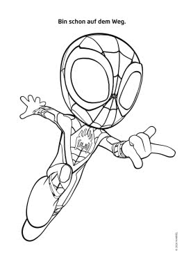 Innenansicht von „Spidey und seine Super-Freunde: Megacooler Malspaß“