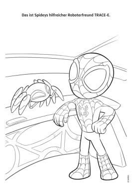 MARVEL Spidey und seine Super-Freunde: Mein cooler Malblock