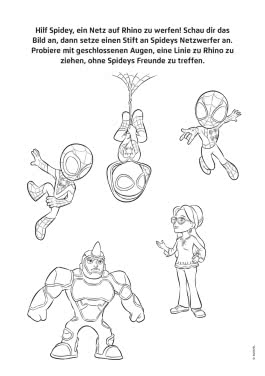 MARVEL Spidey und seine Super-Freunde: Superstarker Malspaß