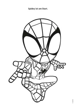 MARVEL Spidey und seine Super-Freunde: Superstarker Malspaß