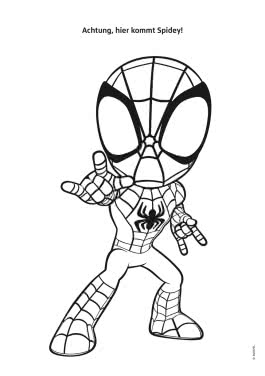 MARVEL Spidey und seine Super-Freunde: Superstarker Malspaß