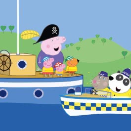 Maxi-Mini 197: Peppa Pig: Das Polizeiboot