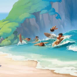 Maxi-Mini 208: Disney Filmlieblinge: Vaiana: Eins mit den Wellen