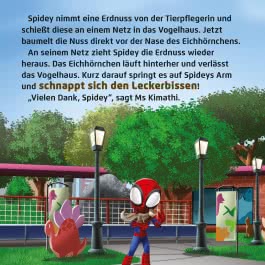Innenansicht von „Maxi-Mini 210: MARVEL Spidey und seine Super-Freunde: Der T-Rex 3000“