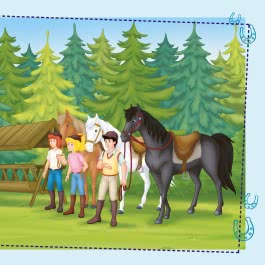 Innenansicht von „Maxi-Mini 217: Bibi und Tina: Der weiße Hirsch“