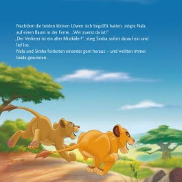 Innenansicht von „Maxi-Mini 223: Disney Klassiker: König der Löwen: Der Spaß gewinnt das Spiel!“