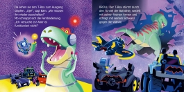 Innenansicht von „Maxi-Mini DC Batwheels 236: T-Rex rettet den Tag!“