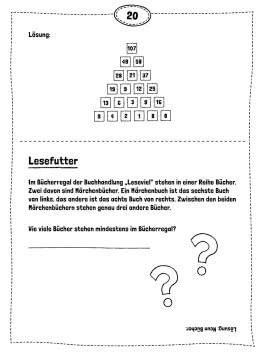 Mega Rätselblock - Buchstabenrätsel, Denkspiele, Zahlenpyramiden, Rätselreime, Scherzfragen 