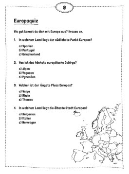Rätseln für Kinder ab 8: Mega Rätselblock - Zahlenrätsel, Labyrinthe, Teekesselchen, Wortknobeleien, Quizfragen
