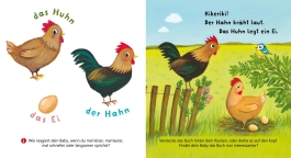 Innenansicht von „Mein Baby-Pixi-Buggybuch: Allererste Wörter: Meine Tiere“