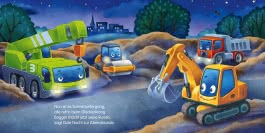 Innenansicht von „Mein Baby-Pixi-Buggybuch: Gute Nacht, kleiner Bagger!“