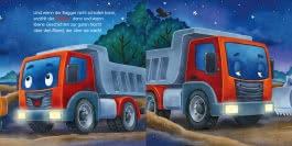 Innenansicht von „Mein Baby-Pixi-Buggybuch: Gute Nacht, kleiner Bagger!“