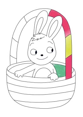 Innenansicht von „Oster-Malblock 2026“