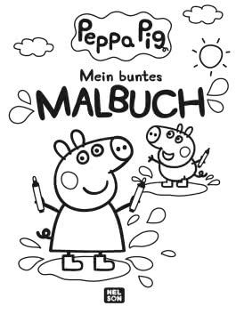 Peppa Wutz Ausmalbilder: Mein buntes Malbuch