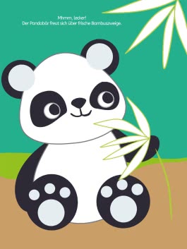 Mein buntes Punkte-Stickerbuch: Tiere
