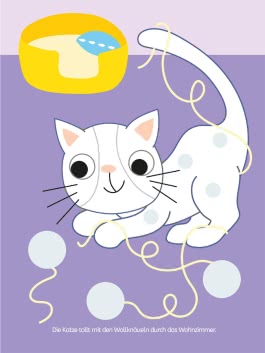 Mein buntes Punkte-Stickerbuch: Tiere