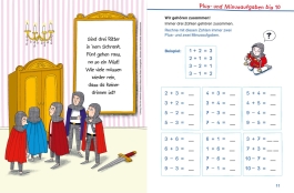 Schlau für die Schule: Mein buntes Sticker-Lernbuch: Zahlen, Rechnen, Logikrätsel