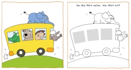 Spiel+Spaß für KiTa-Kinder: Mein buntes Sticker-Malbuch